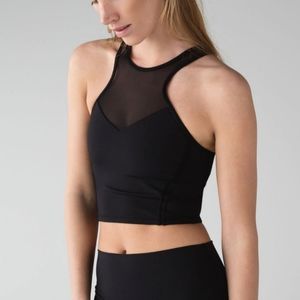 Lululemon get it on mesh high neck bra